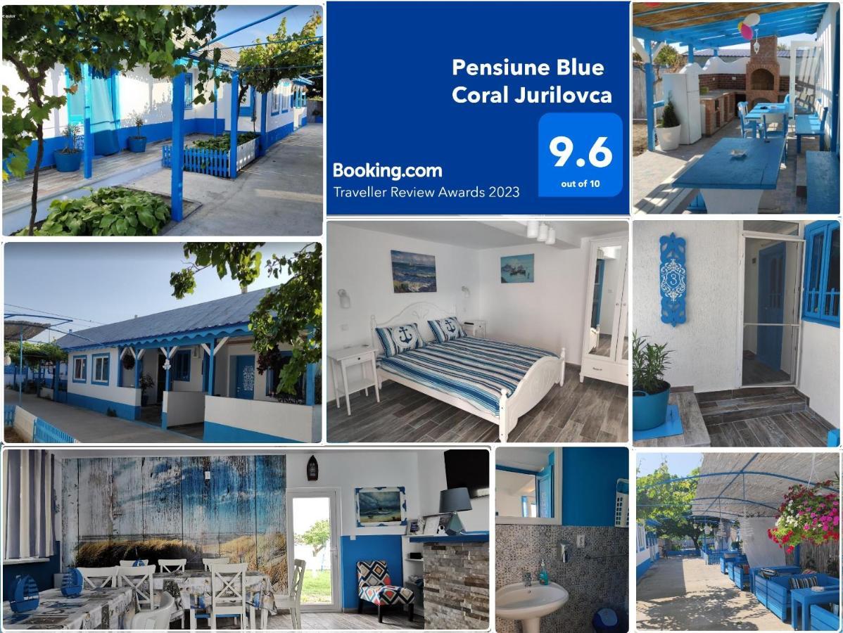 Pensiune Blue Coral Jurilovca Eksteriør bilde